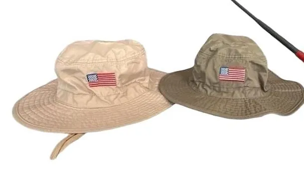 CVS Pharmacy American Flag Boonie Hat Set Of 2