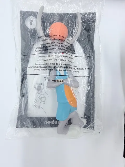 McDonald's Space Jam Bugs Bunny Figure Sealed