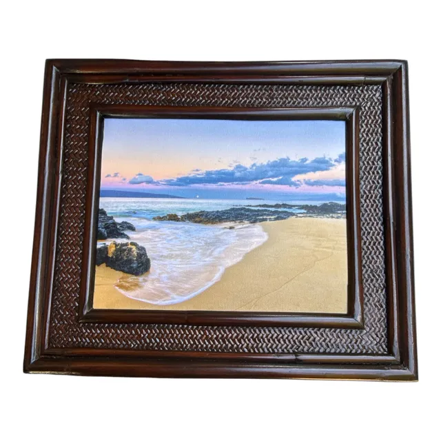 Lahaina Printsellers Mark & Shayla Middleton Framed Canvas Art Maui New