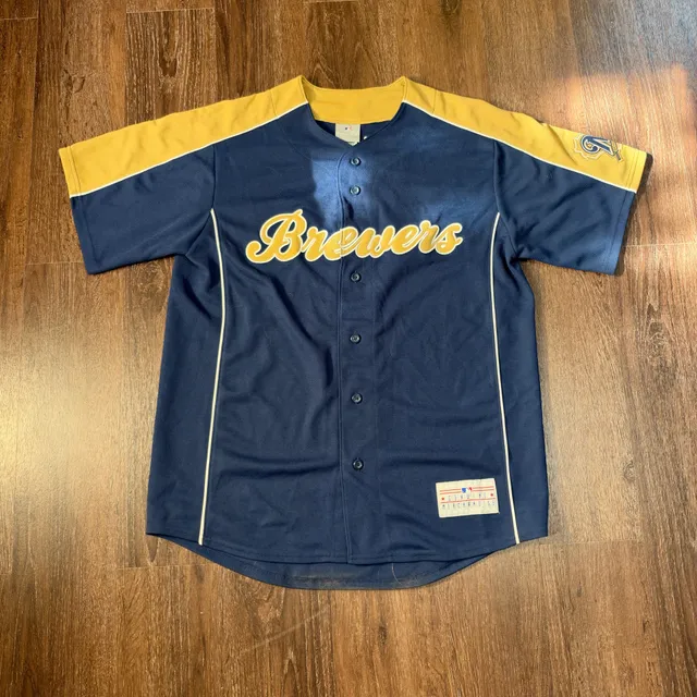 Genuine Merchandise MLB Milwaukee Brewers Corey Hart #1 Jersey Size L