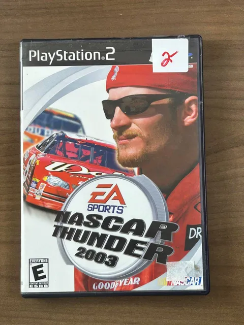 NASCAR Thunder 2003 Sony PlayStation 2 PS2 Complete CIB Disc Case Manual