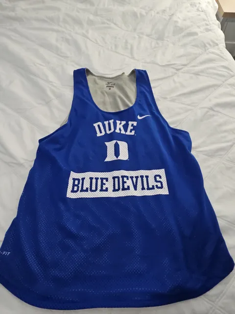 Nike Duke Blue Devils Size M Reversible Tank Top