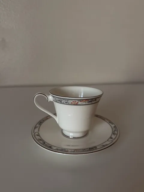 Royal Doulton Arlington Footed Tea Cup And Saucer Set