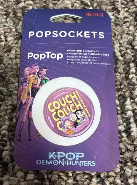 PopSockets Pop-Up Phone Holder Swappable Top Adhesive Base k-pop demon slayer 