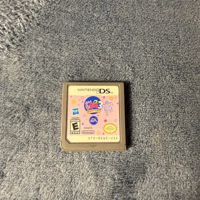 Nintendo DS Littlest Pet Shop 3 Biggest Stars Purple Team Game