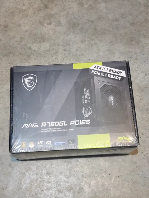 MSI MAG A750GL PCIE5 Power Supply