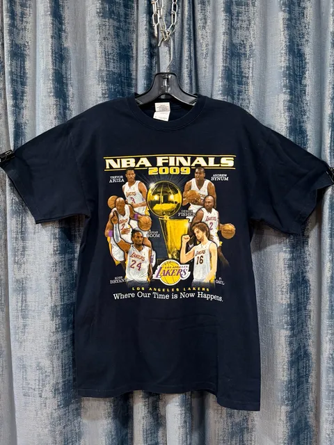 Gildan NBA Finals 2009 Los Angeles Lakers T-Shirt Size M