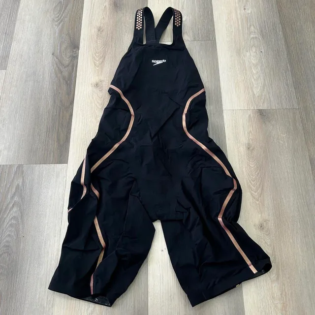 Speedo Fastskin LZR Pure Intent Size 26 Kneeskin Black Rose Gold