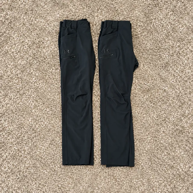 Under Armour UA Defender Navy Tactical Pants, Size 34x32, Set of 2