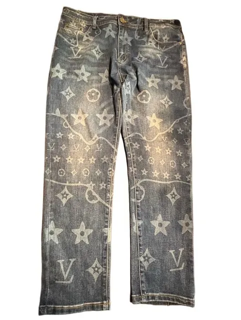 Monogram Jeans Size 40 Straight leg 