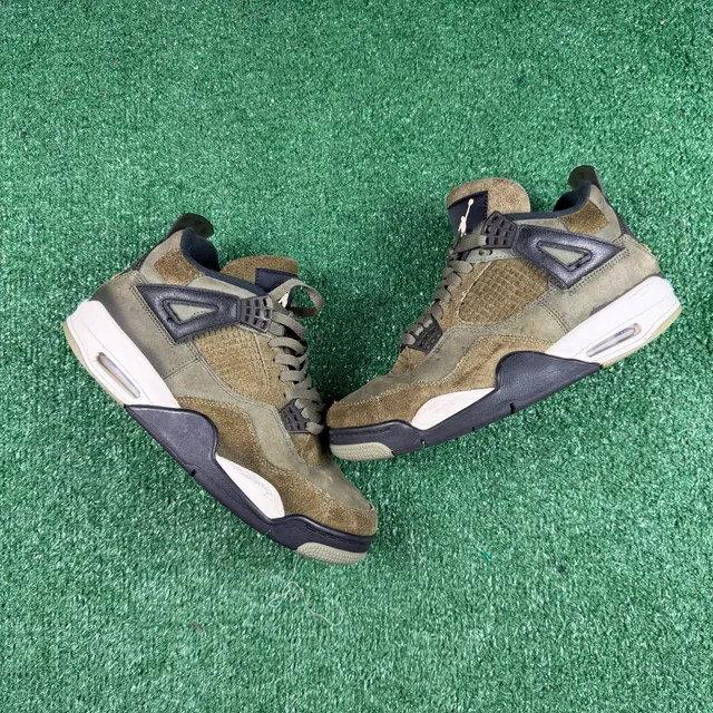 Jordan 4 Retro Medium Olive Size 9