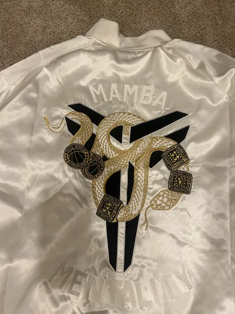 Nike Kobe Year of Mamba Satin Jacket Sail