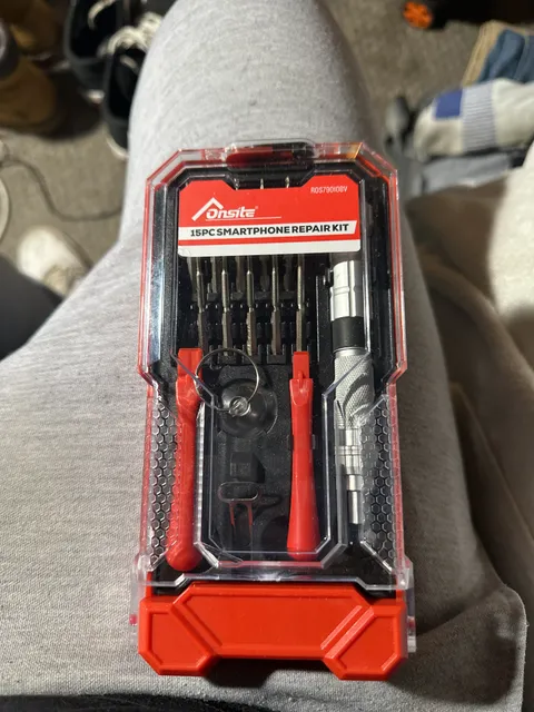 Electronic Repair Tech Tool Kit-15 Piece Set with Precision Screwdriver, Bits, Suction Cup and More For Repairing Cell Phone/Tablet/Laptop By Stalwart - .com