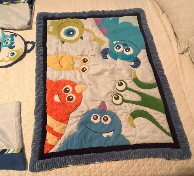 Disney Monsters Inc Crib Bedding Set