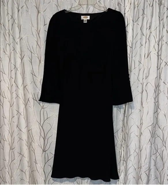 Talbots Petite Dress Size 6 Black