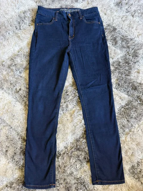 American Eagle Outfitters Skinny Jeans Dark Blue Denim