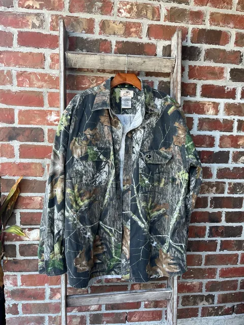 Mossy Oak Apparel Explorer L/S Shirt Size XL Camo Long Sleeve