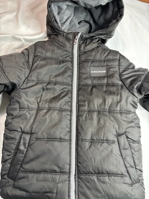 Calvin Klein Jeans Puffer Jacket Size S Black