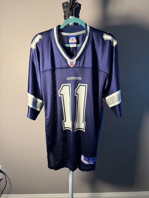 Reebok Dallas Cowboys Roy Williams 11 Jersey Size M Blue NFL