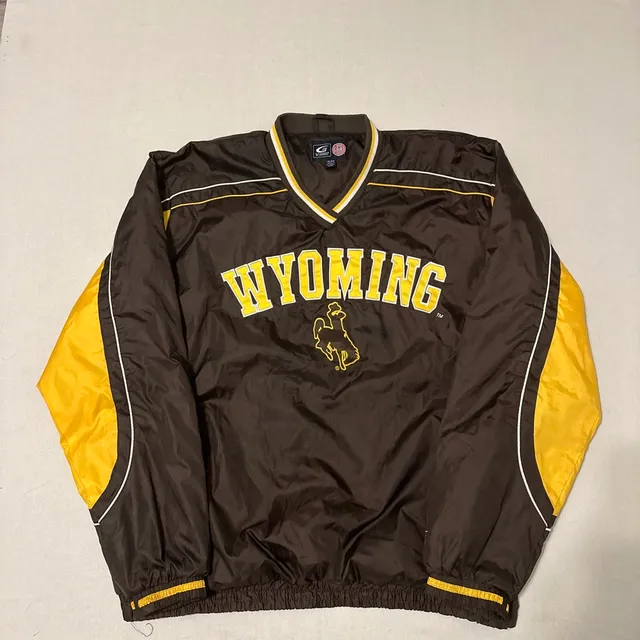 G-III 2000s Wyoming Cowboys Pullover Windbreaker Size XL