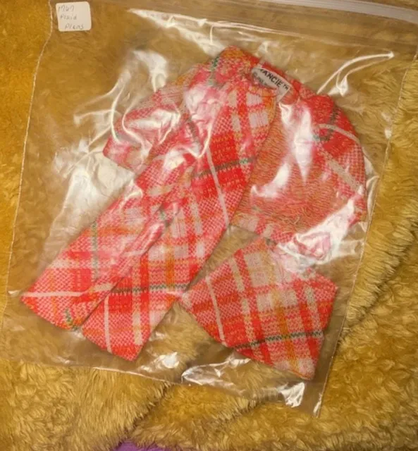 Mattel Francie 1767 Plaid Pleats Doll Outfit