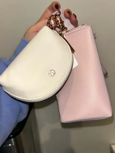 Lululemon Dual Pouch Wristlet Tea