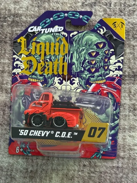 CarTuned Remixes Liquid Death Series 1 '50 Chevy C.O.E. Diecast Vehicle
