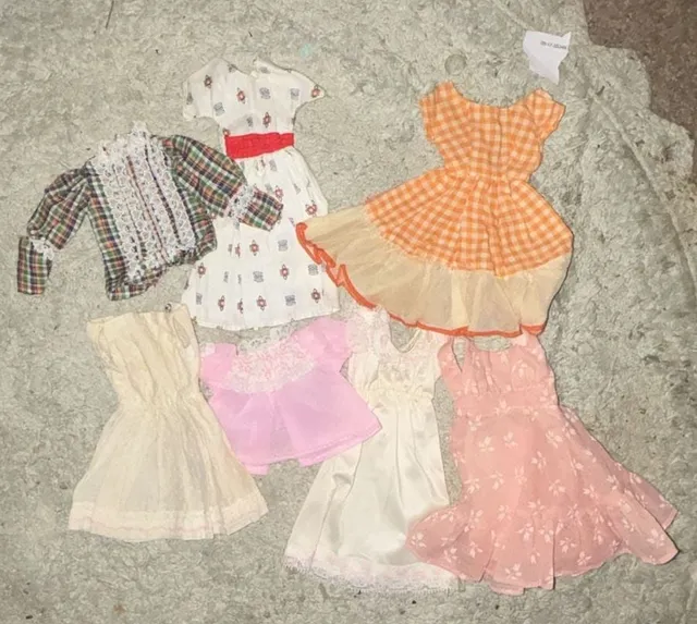 Mattel/ unknown Vintage Barbie Doll Clothes Lot 1960s