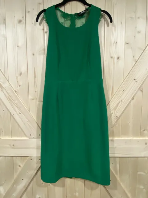 Lulus Green Lace Sheath Dress Size M