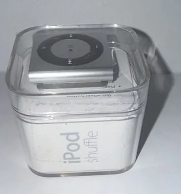 Apple iPod Shuffle 2GB 4th Gen Model A1373 Silver MP3 Player