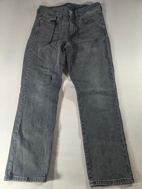 Aeropostale Jeans Grey Denim Straight Leg