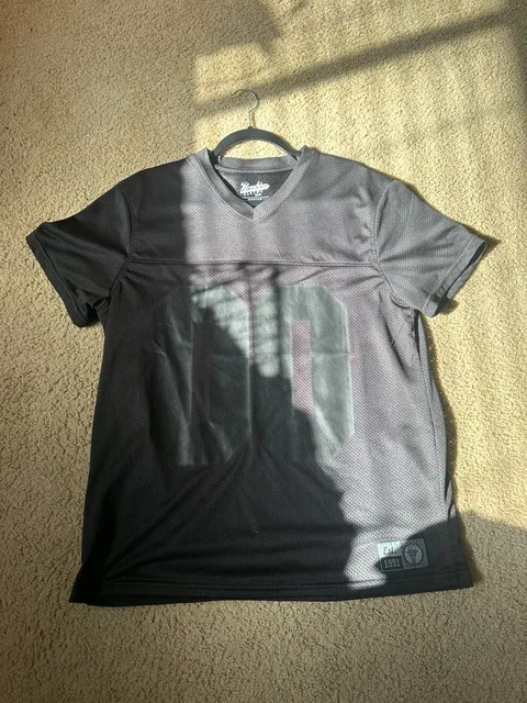 Brooklyn Cloth Jersey Size M Black Mesh Football Shirt 00