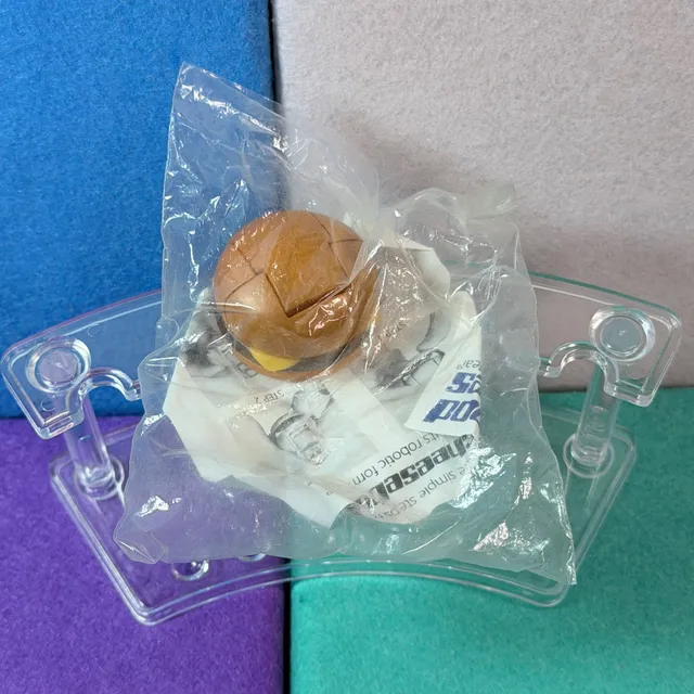 Vintage McDonald's Changeables C2 Cheeseburger Happy Meal Toy Sealed New