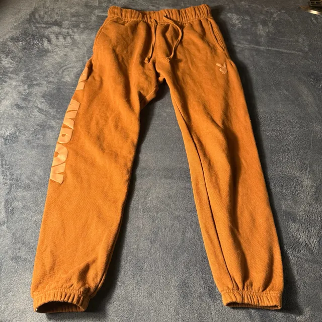 Playboy Logo Sweatpants Brown