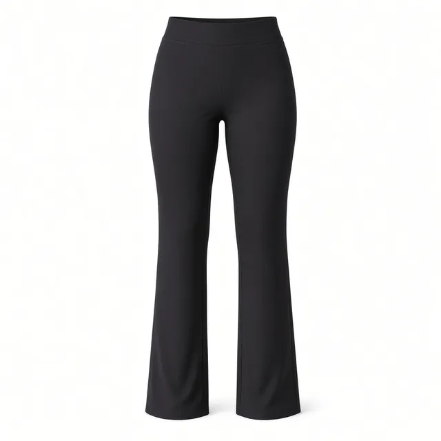 New York & Company Pants Size L Brown Pull-On Flare Trouser