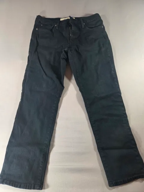 Gap 1969 Best Girlfriend Jeans Size 28 Black Denim