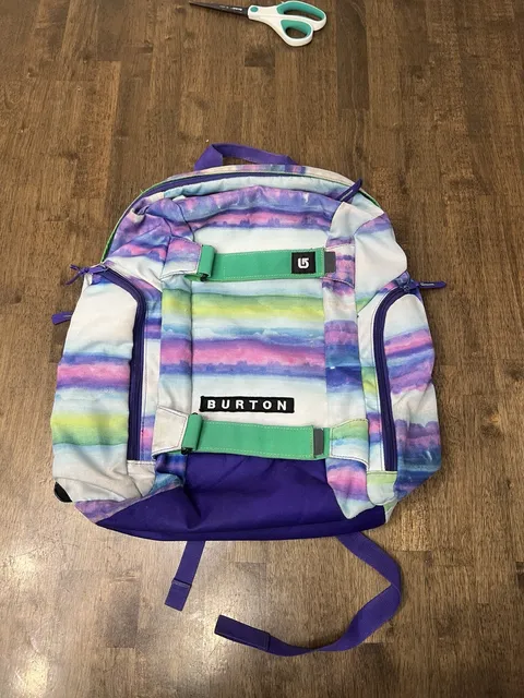 Burton Multicolored Striped Backpack