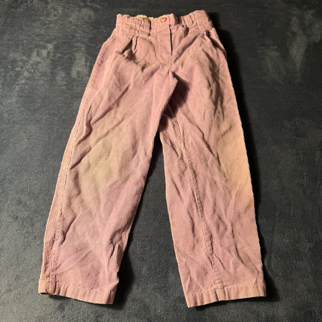 Vintage Corduroy Pants Pink Straight Leg youth 6