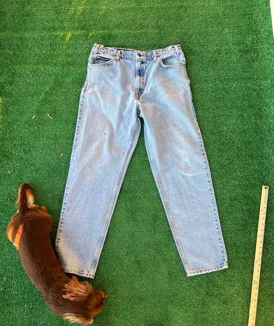 Vintage Levi's 550 Relaxed Fit Tapered Leg Orange Tab