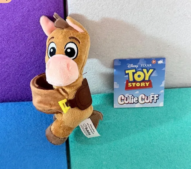 Disney Pixar Toy Story Bullseye Cutie Cuff Slap Bracelet Plush
