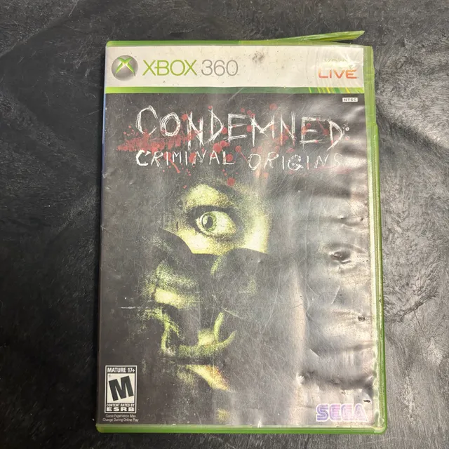Condemned: Criminal Origins Xbox 360 Game Complete in Box