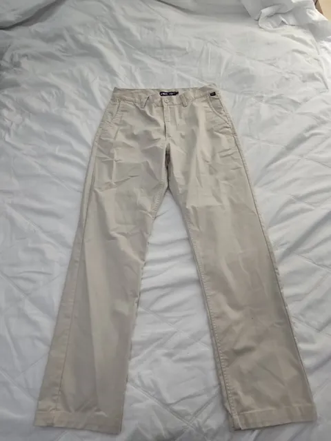 Vans Authentic Chino Relaxed Fit Pants Size 32 Beige