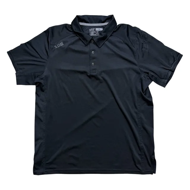 5.11 Tactical Paramount 2.0 Polo Shirt Size M Black