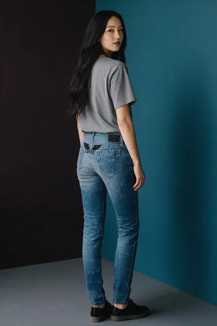 Robin's Jean Skinny Jeans Blue Denim