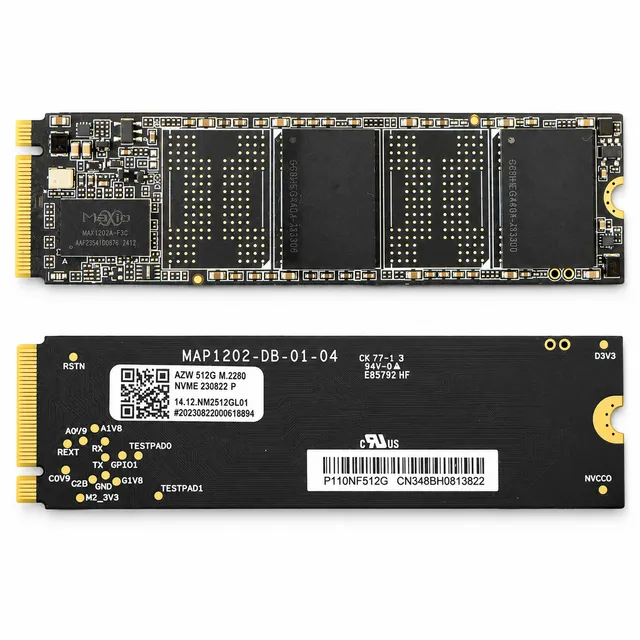 AZW MAP1202-DB-01-04 512GB M.2 2280 NVMe SSD
