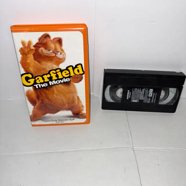 Garfield The Movie VHS 2004 Family Comedy Tape