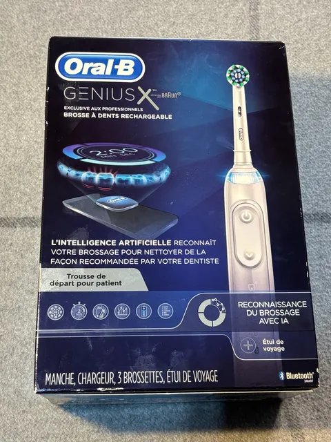 Oral-B Genius X Rechargeable Electric Toothbrush Patient Starter Kit