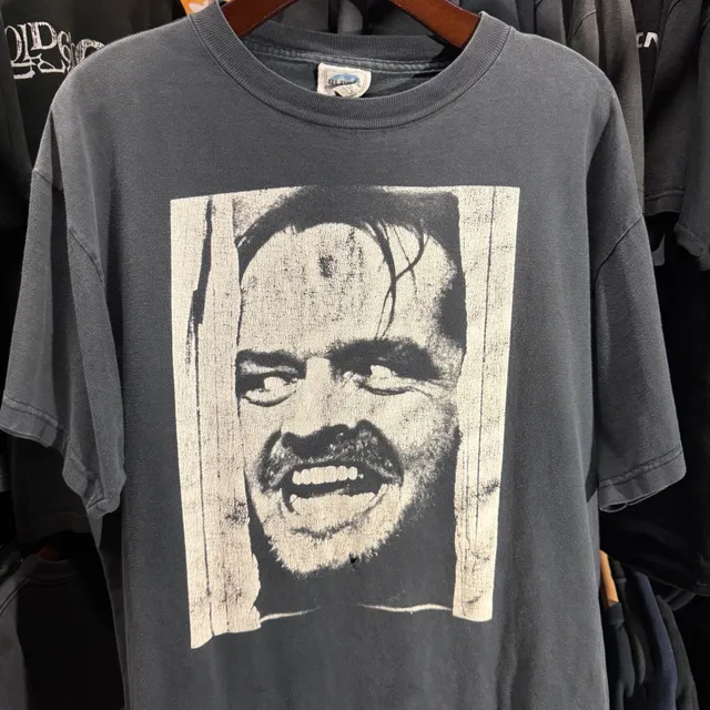 Vintage The Shining Jack Nicholson Horror Movie Graphic XL T-Shirt