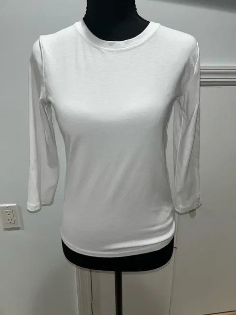 White Long Sleeve T-Shirt