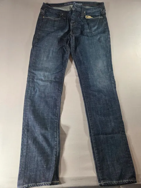 GUESS Premium Slim Jeans Dark Wash
